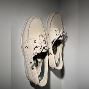 Vintage Dexter Men's Leather Boat Shoes Tan Loafers Shoes USA 8.5M, $299